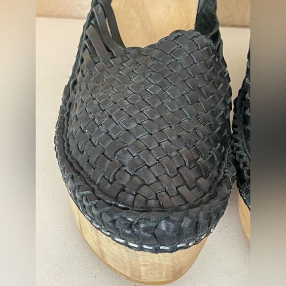 Free People Teagan Huarache Clog Wedge new 41/10 - Picture 8 of 14